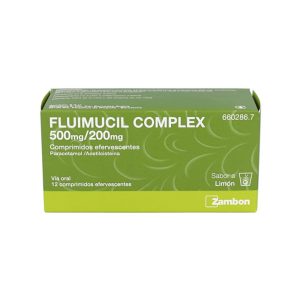Fluimucil Complex 500/200 mg — 12 comprimidos <span class="cn-hide">(CN: 660286)</span>