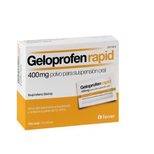 Geloprofen 400 mg — 12 sobres