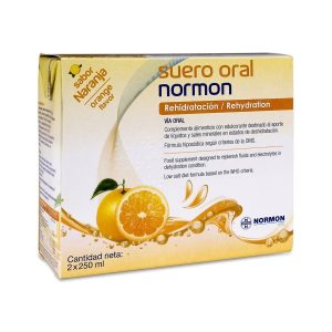 Suero Oral Normon Pack 2 briks x 250 ml (sabor naranja) <span class="cn-hide">(CN: 157492)</span>