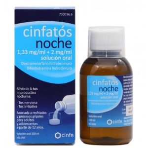 Cinfatos Noche 1,33 mg/ml + 2 mg/ml solución oral