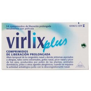 Virlix Plus 5 mg / 120 mg – 14 comprimidos