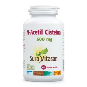 N-acetilcisteína 600 mg 60 cápsulas – Sura Vitasan